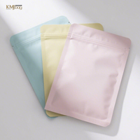 Diecut Mylar tas ZipLock plastik tiga sisi segel panas kemasan segel untuk coklat bar earphone dilaminasi cetakan Bolsas