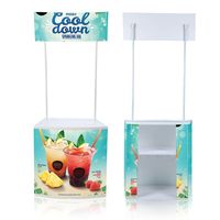 Table pop-up de haute qualité, pliable, comptoir de promotion personnalisé, présentoir, stand de promotion, comptoir pop-up