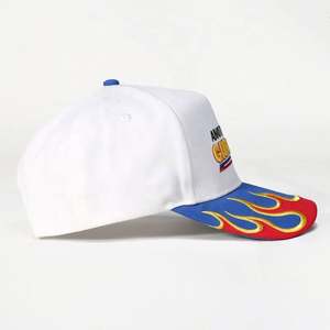 Gorra Deportiva Unisex de 5 Paneles, Personalizada OEM, de Alta Calidad, en Sarga de Algodón Dobby, con Logotipo Bordado en 3D y Visera Curva - Product Image 4