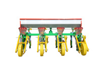 Semoir à maïs à 4 rangs, machinerie agricole, pneumatique, précis, semoir à 2 rangs sans labour, prix
