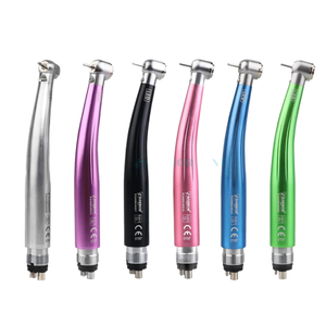 Dental High-Speed Handpiece LED Push Button Standard Head 2/4 Holes Three Water <b>Spray</b> Air Oral Therapy Equipment Steel Turbine - Product Image 1