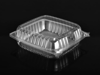 Récipient à dessert en plastique blister de fournisseur chinois Boîte d'emballage de gâteau en plastique transparent Récipient à dessert en plastique