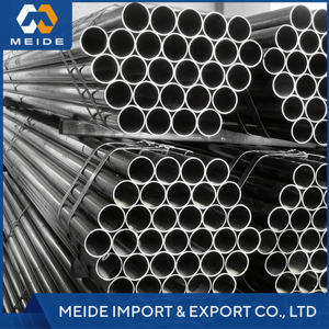 Tubería de Acero Laminada en Frío Personalizada en Oferta, Tubo Soldado St52 Cuadrado/Redondo, Tubería de Acero Negra Galvanizada para Construcción - Product Image 3