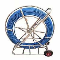 10m 500m rouleau de guidage de câble en fibre de verre conduit détectable souterrain Rodder câble coaxial conduit Cora