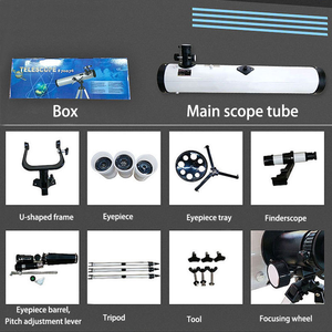 Professionelles Großapertur-76mm-Reflektorteleskop mit 700mm Brennweite und 525-facher Vergrößerung aus BAK4-Material für HD-Aufnahmen - Product Image 6
