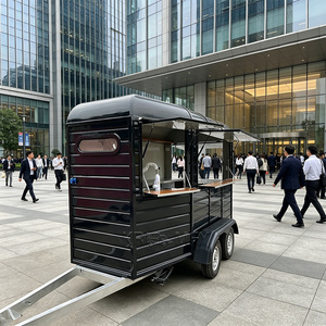 Compact Horse <b>Box</b> With Display Counter Serving Window For Quick Service And Pop Up Events Street Food Cart - Product Image 6