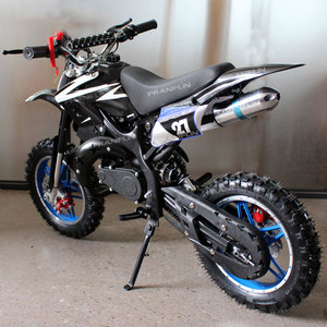 Moto tout-terrain électrique de 10 pouces de qualité fiable, 49cc, suspension intégrale, <span class=keywords><strong>mini</strong></span> moto à essence pour enfants - Product Image 6