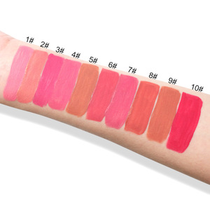 Tubo de lápiz labial líquido dorado sin logotipo personalizado 30 colores terciopelo Mineral mate tamaño de viaje Etiqueta Privada brillo de labios - Product Image 4