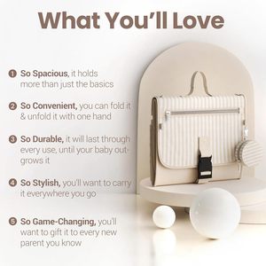 Xách tay tã thay đổi <span class=keywords><strong>Pad</strong></span> lớn không thấm nước du lịch thay đổi <span class=keywords><strong>Pad</strong></span> cho bé với lưu trữ thêm khăn lau túi núm vú trường hợp - Product Image 6