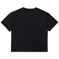 Groothandel heren oversized T-shirt van 100% katoen, effen, met aangepast logo, boxy stijl, zeefdruk.