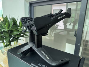 Guidon Winowsports New Gloss HB053 en fibre de carbone, 20 degrés, pour <span class=keywords><strong>vélo</strong></span> de route TT, <span class=keywords><strong>triathlon</strong></span>, contre-la-montre, compatible Di2 - Product Image 1