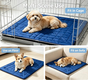 Wholesales Dog <b>Cooling</b> <b>Mat</b> for Backseat Pet Gel Ice Pad Portable <b>Cooling</b> <b>Mat</b> for Dogs Waterproof Car Ice Seat Pad for Summer - Product Image 3