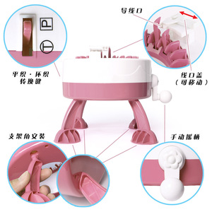 Machine à tricoter intelligente surdimensionnée 22 aiguilles, kit DIY pour tricoter en laine, pour chapeaux, jouets, <span class=keywords><strong>maison</strong></span> de poupée pour enfants - Product Image 4