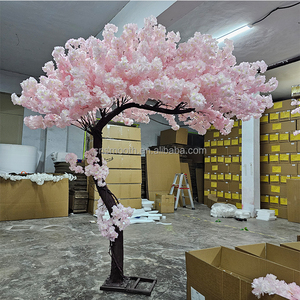 Suave gran oferta interior exterior Artificial Sakura flor Rosa árbol <span class=keywords><strong>de</strong></span> flor <span class=keywords><strong>de</strong></span> <span class=keywords><strong>cerezo</strong></span> para boda evento pasillo decoración <span class=keywords><strong>de</strong></span> escenario - Product Image 1