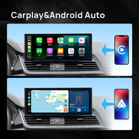 Lecteur multimédia Android pour voiture de 10,25 pouces et 12,3 pouces pour Audi Q5 2017-2019, navigation GPS Qualcomm, CarPlay, Android Auto, écran radio