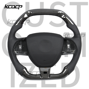 Ajuste para el volante de fibra de carbono LED de <span class=keywords><strong>Jaguar</strong></span>, XE, XF, XF, Ftype, XEL, XFL, XJ, XE, XF, XF, Ftype, XEL, XFL, XJ - Product Image 1