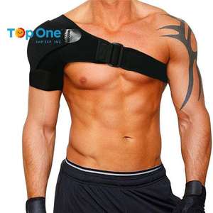 Top One Compresión ajustable Tela de neopreno Sport Brace Guard Cinturón de soporte de hombro para lesiones deportivas - Product Image 3