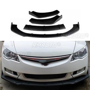Car Front Bumper Lip Front Bumper <b>Splitter</b> Diffuser Bumper Guard Cover Body Kit For Honda Civic 8th GenerationCar Accessories - Product Image 1