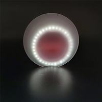Plaque diffuseur de lumière en PS de qualité optique, ronde |   Panneau LED à diffusion uniforme à haute transmission