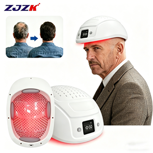 Casco de Terapia Capilar <span class=keywords><strong>con</strong></span> Luz Roja de Baja Intensidad para el Crecimiento del Cabello, el Mejor Casco Láser para el Crecimiento del Cabello <span class=keywords><strong>con</strong></span> 650nm y 448 Diodos - Product Image 1