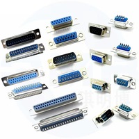 Conector de 9, 15, 25, 37 pines, 2W2, 3V3, 5W5, 7W2, 9W4, 21W4, 36W4, conector macho hembra VGA, conector DB, conector DSUB