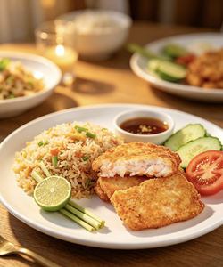 เนื้อเบอร์เกอร์กุ้ง 7 <span class=keywords><strong>ตัว</strong></span> ชุบแป้งทอด<span class=keywords><strong>กรอบ</strong></span> อาหารทะเลสำเร็จรูป สำหรับอาหารจานด่วน อาหารริมทาง ขายส่ง เอเชียตะวันออกเฉียงใต้ - Product Image 4