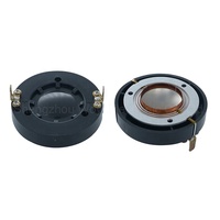 34.4mm CCAW Voice Coil Titanium Speaker Parts Accessories Speaker Diaphragm Tweeter Driver Unit Diaphragm Speaker