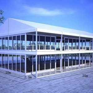 Double Layer Exhibition <b>Tent</b> Rectangular PVC Cover Waterproof Metal <b>Frame</b> All Seasons Outdoor Use - Product Image 3