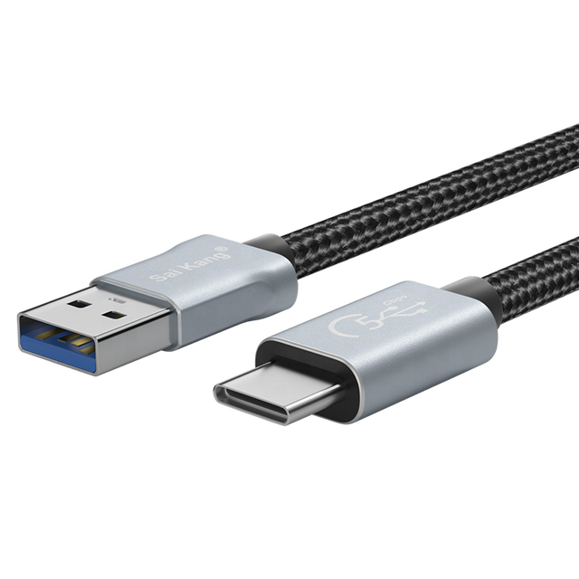 Eco Friendly Materials Tensile and Elastic Aluminum Alloy Type-c Charger Cables