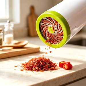 Tritatutto Manuale in Acciaio Inox per Cilantro e Spezie con Lame in Acciaio Inox - Product Image 6