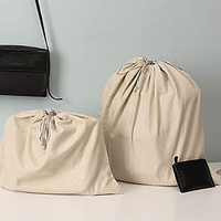 Sac à poussière en tissu de velours suédé recyclé, sac à cordon personnalisé pour sac à main, grand sac de luxe avec logo personnalisé pour l'emballage de sac de marque BG01