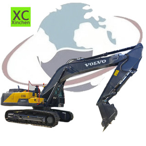 Excavadora de orugas Volvo EC350DL fabricada en Corea del Sur, motor de núcleo de 35 toneladas, equipo pesado usado, modelo 2023, Cubo de 1,5 m³, potencia de 210kw - Product Image 1
