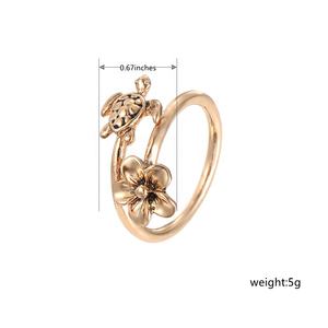 Кольца, свадебные женские ювелирные изделия в виде черепахи, золотые кольца на палец для женщин - Product Image 3