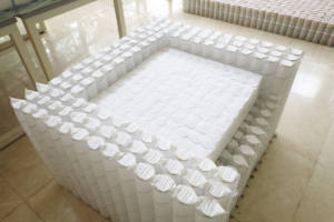 आधुनिक उद्यान अनुभागीय सोफे सेट पॉकेट स्प्रिंग यूनिट स्टील बिस्तर कोर संपीड़ित फोम लिविंग रूम फर्नीचर कूल्ड बॉक्स टिकाऊ - Product Image 6