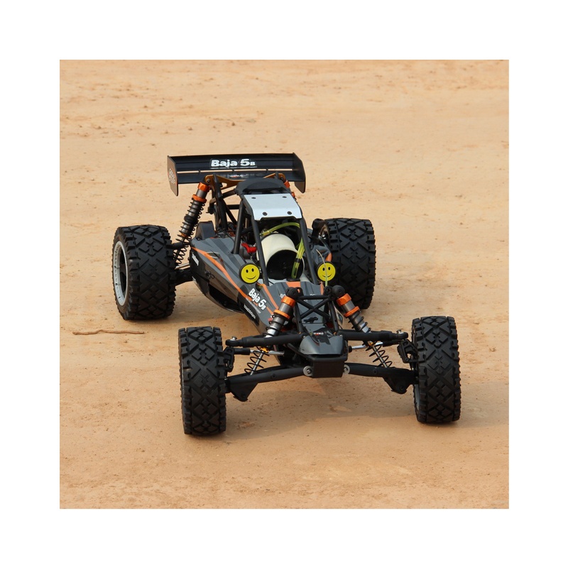 Sıcak satış 35cc Baja 5B 2.4G RC yarış Buggy araba 80 km/h 1/5 gaz 2 zamanlı motor Off-road Nitro kamyon benzin