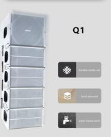 Sistema de Sonido Profesional, Sistema de Altavoces Line Array con Doble Altavoz de 10 Pulgadas y Subwoofer de 18 Pulgadas