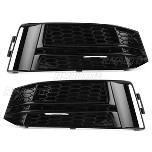 Rejilla de Cubierta para Faro Antiniebla Delantero de Coche para Audi A4 B9 S-LINE 2016 2017 2018 8W0807681F 8W0807682F Estilo Automotriz - Product Image 2