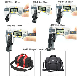 Bolsa para Cámara Digital A028, Grosor de 20-50 mm, Estilo Profesional y Utilitario para Cámaras DSLR y sin Espejo - Product Image 1
