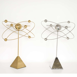 Bonne qualité luxe or argent boule décoration moderne en acier inoxydable modèle planète céleste salon <span class=keywords><strong>maison</strong></span> accessoires - Product Image 1