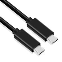 Cable USB-C a USB-C Avanzado Xput USB 3.1 Gen2, 10 Gbps, 100 W PD, Carga Rápida de 5 A, Video 4K para Computadora, MacBook Pro, iPad Pro