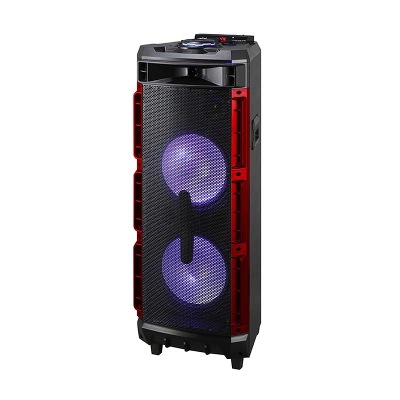 Линге двойной 12 дюймов Высокое качество линейного массива на открытом воздухе звуковой динамик вечерние громкий динамик с колесами
