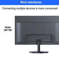 Moniteur de jeu plat ou incurvé pour ordinateur de bureau, 17, 18,5, 19, 19,5, 21,5, 23,8 pouces, 144 Hz, 165 Hz, écran LCD