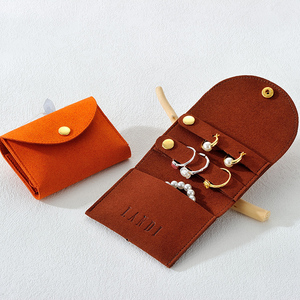 Custom Jewelry Pouch Bag <b>Gift</b> Pouch Velvet Bags Custom Jewelry Printed Logo Jewelry Packaging Bag - Product Image 4