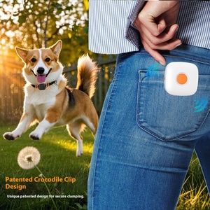 2025 Mini Control remoto interactivo recargable E-<span class=keywords><strong>Collar</strong></span> entrenamiento de perros IP67 plástico impermeable recordatorios de vibración sin golpes para - Product Image 4