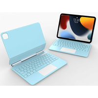 Clavier BT avec Étui Magnétique pour Tablette et Pavé Tactile Intelligent