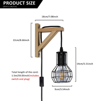 Lampe murale décorative à LED, design original, pour bar, cave à vin, mur avec éclairage