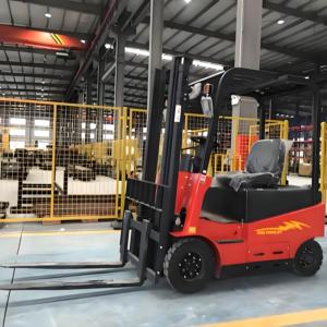 공장 가격 새로운 조건 4 톤 전기 지게차 손으로 작동되는 전기 Carretilla Elevadora 3T 리프팅 장비 - Product Image 2