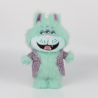 Nouveau produit transfrontalier : Peluche Hexed Cat Beef Roger Crummchuk en polyester, pour enfants de 5 à 7 ans, unisexe