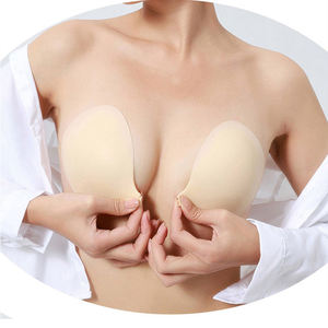 Pezoneras <span class=keywords><strong>de</strong></span> Silicona Suaves y Lavables al Por Mayor con Forma <span class=keywords><strong>de</strong></span> Mango para Mujer, Adhesivo sin Espalda y sin Marcas, Pegatina <span class=keywords><strong>de</strong></span> <span class=keywords><strong>Sujetador</strong></span> <span class=keywords><strong>de</strong></span> Silicona - Product Image 1