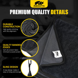 Usine directe QCM028 30*40cm corail polaire sèche-voiture <span class=keywords><strong>serviette</strong></span> 150 pièces/Carton torsadé microfibre doux <span class=keywords><strong>serviette</strong></span> de nettoyage pour lavage de voiture - Product Image 5